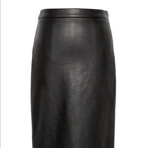 Banana Republic Vegan Leather Skirt - NEW
